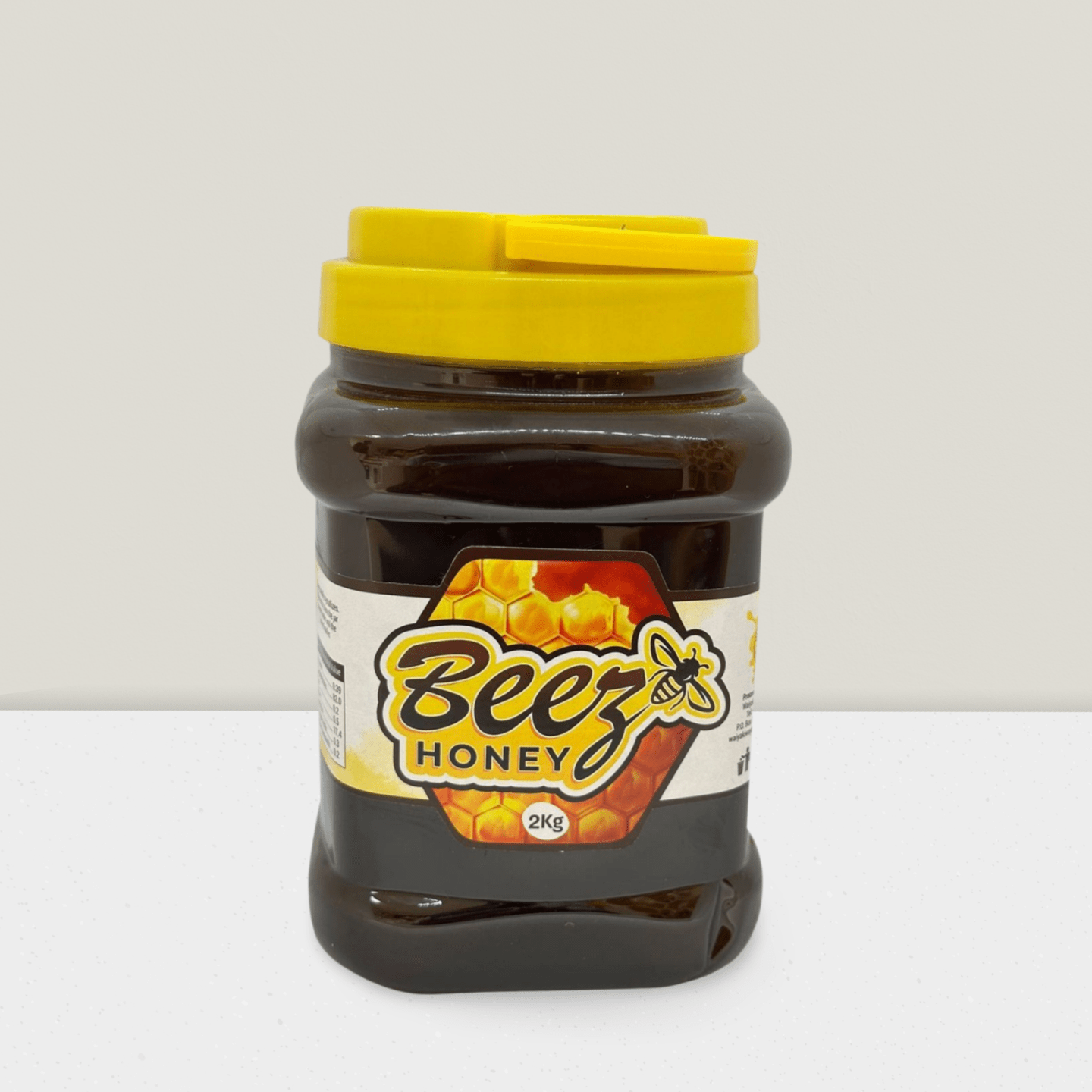 Beez Honey 2kgs in a plastic jar