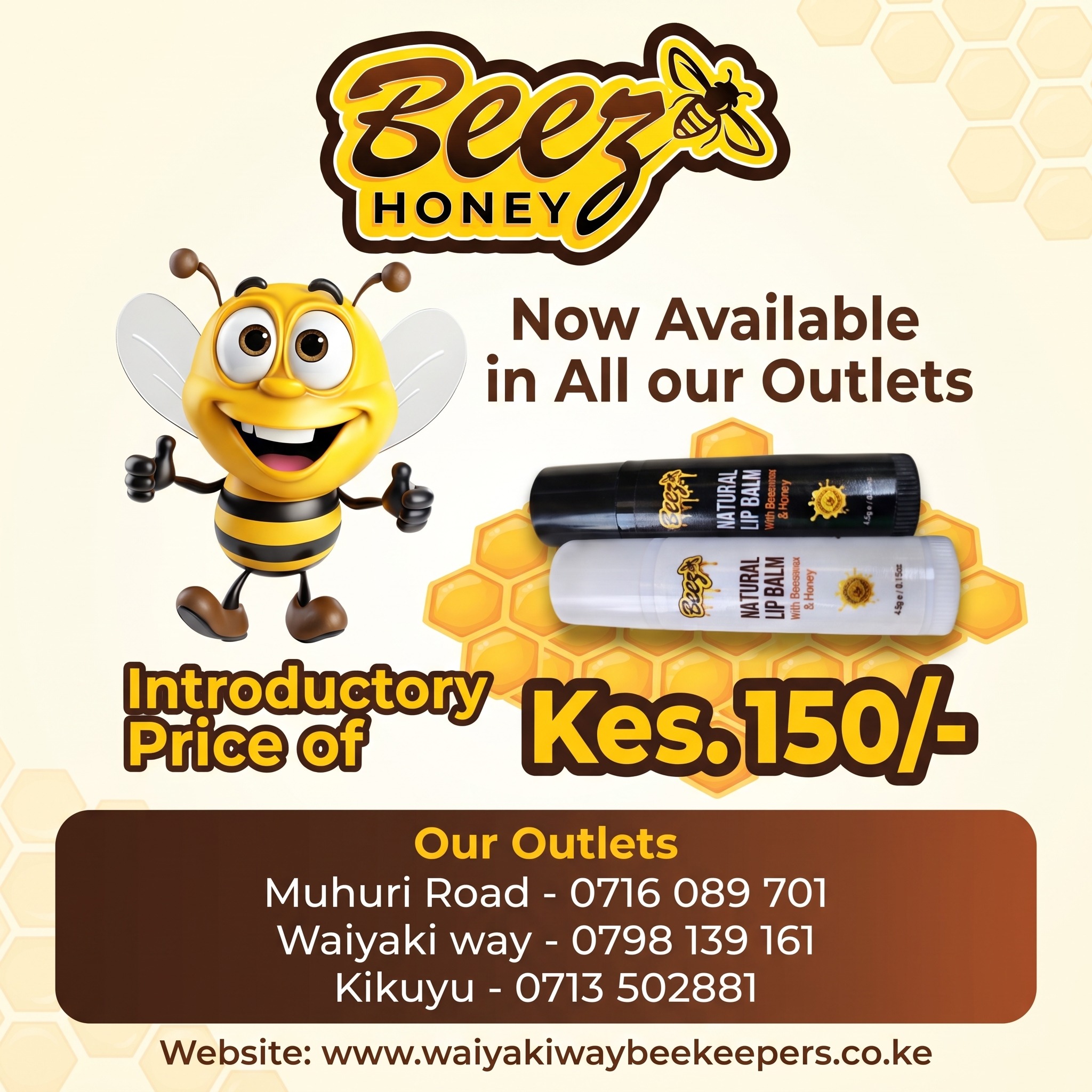 Beez Natural Lip Balm - Image 4